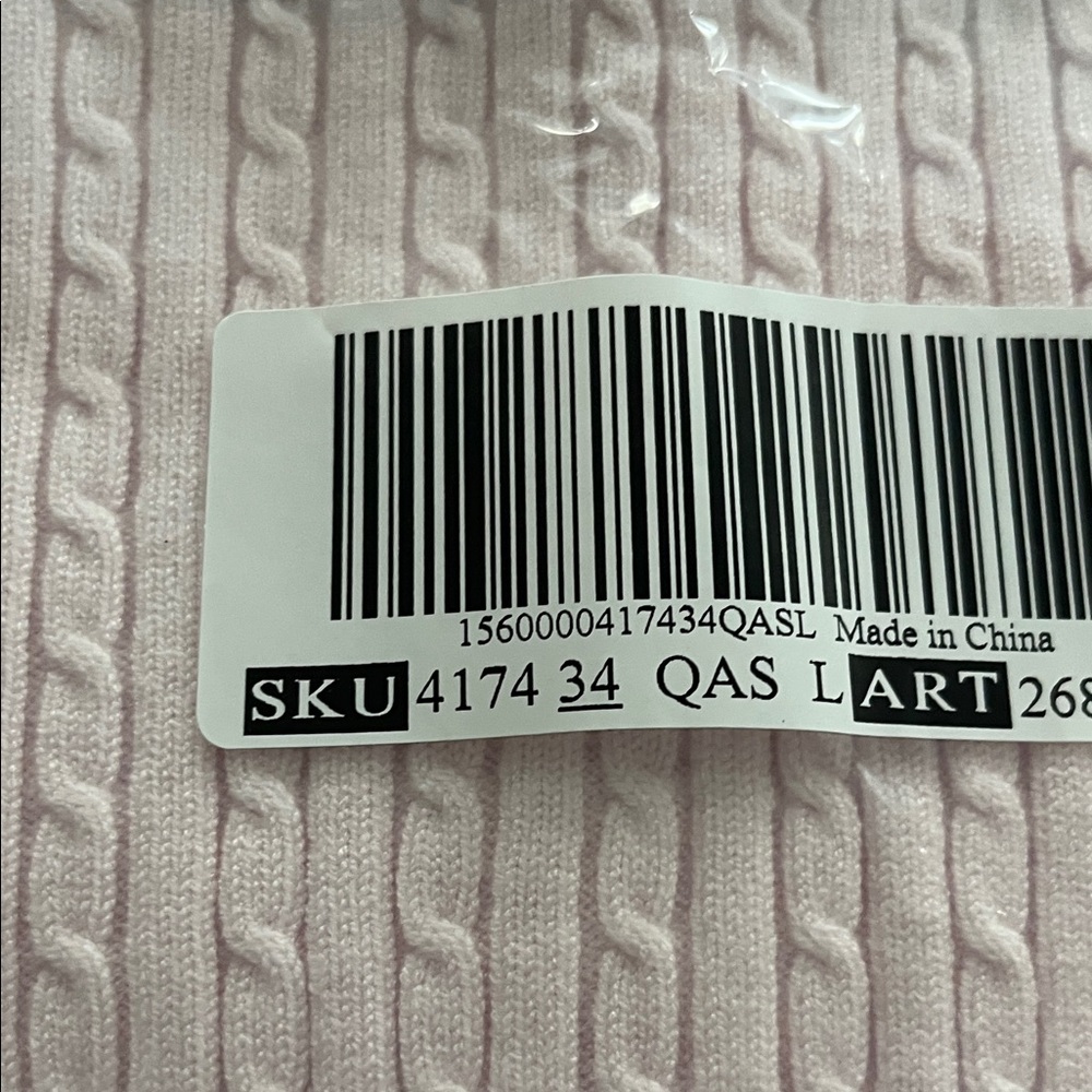 Victoria's Secret Cream Ribbed Racerback Tank - Picture 4 of 4